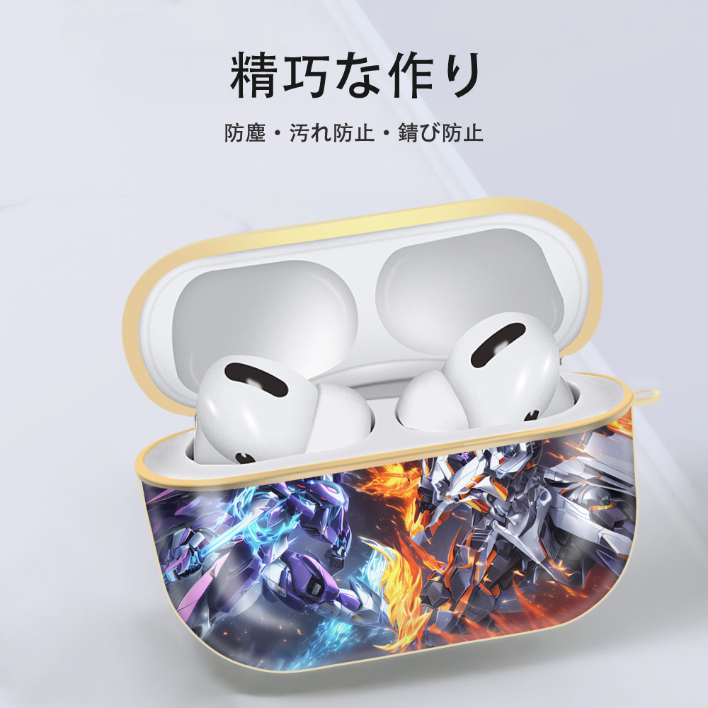 EVA 新世紀エヴァンゲリオン 【AirPods Pro用】ハードシェル保護ケース｜耐衝撃・防指紋・カラビナ付き商品仕様