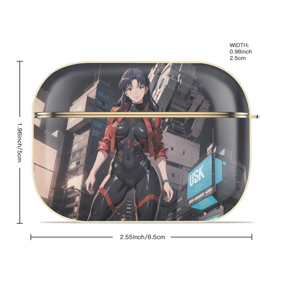 EVA 新世紀エヴァンゲリオン 【AirPods Pro用】ハードシェル保護ケース｜耐衝撃・防指紋・カラビナ付き商品仕様