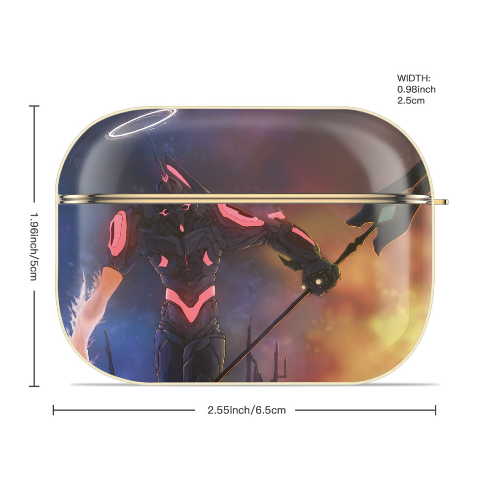 EVA 新世紀エヴァンゲリオン 【AirPods Pro用】ハードシェル保護ケース｜耐衝撃・防指紋・カラビナ付き商品仕様