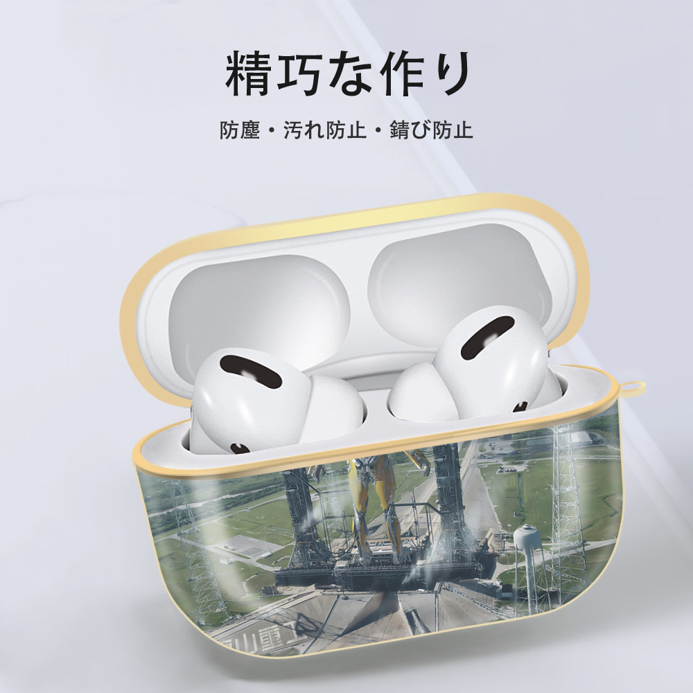 EVA 新世紀エヴァンゲリオン 【AirPods Pro用】ハードシェル保護ケース｜耐衝撃・防指紋・カラビナ付き商品仕様