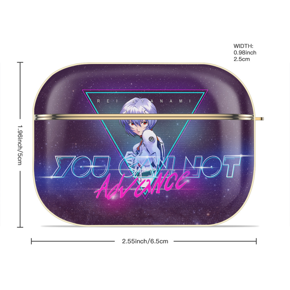 EVA 新世紀エヴァンゲリオン 【AirPods Pro用】ハードシェル保護ケース｜耐衝撃・防指紋・カラビナ付き商品仕様