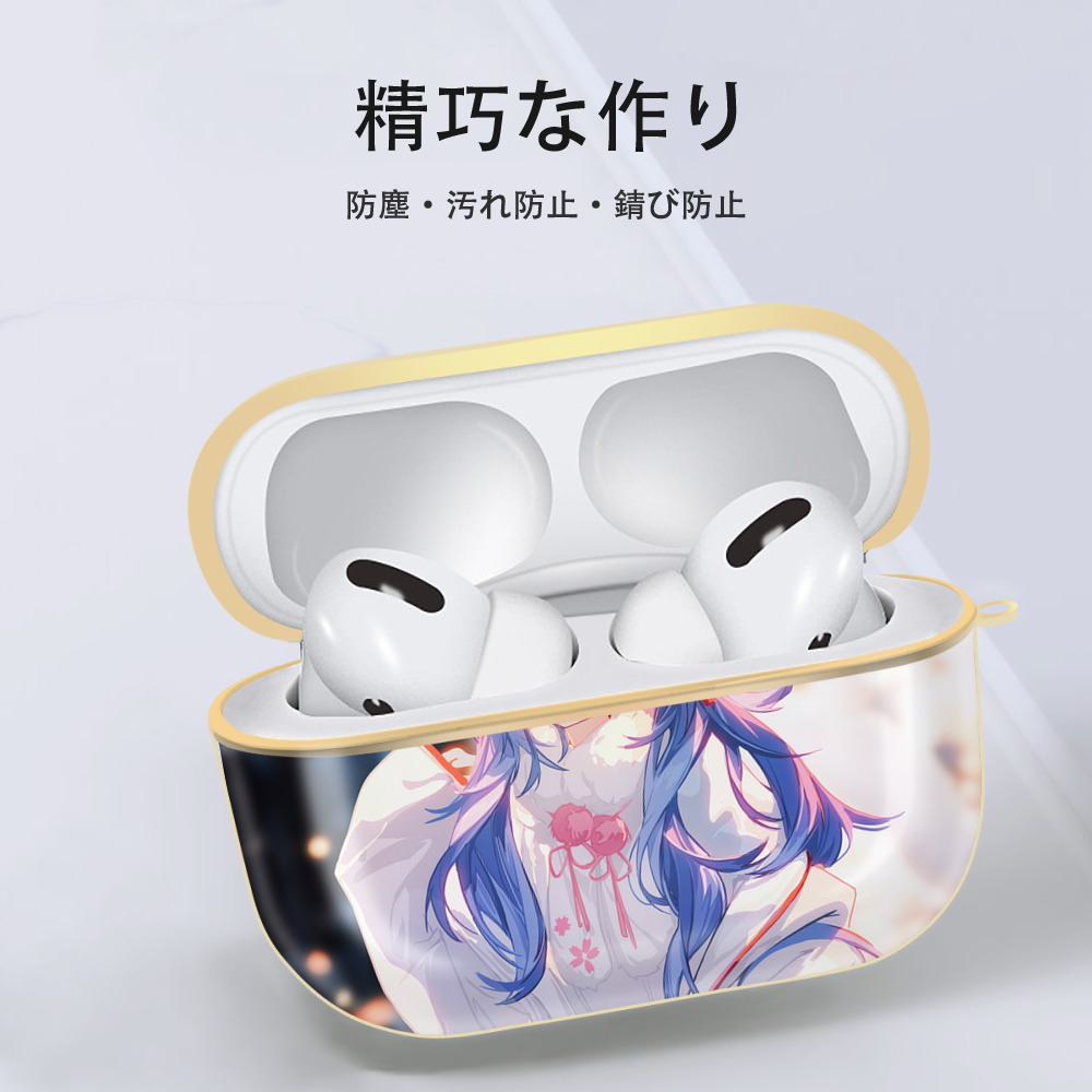 EVA 新世紀エヴァンゲリオン 【AirPods Pro用】ハードシェル保護ケース｜耐衝撃・防指紋・カラビナ付き商品仕様