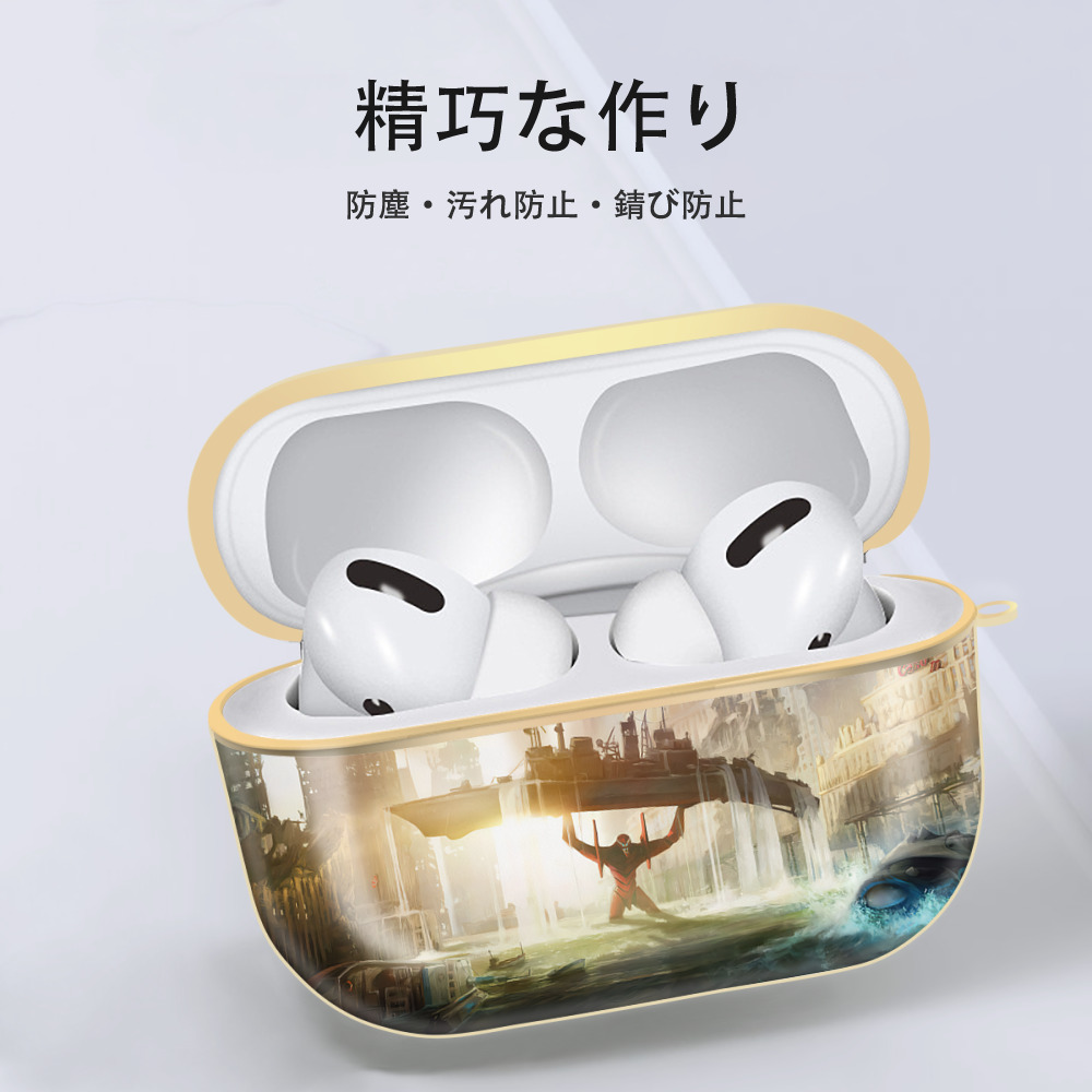 EVA 新世紀エヴァンゲリオン 【AirPods Pro用】ハードシェル保護ケース｜耐衝撃・防指紋・カラビナ付き商品仕様