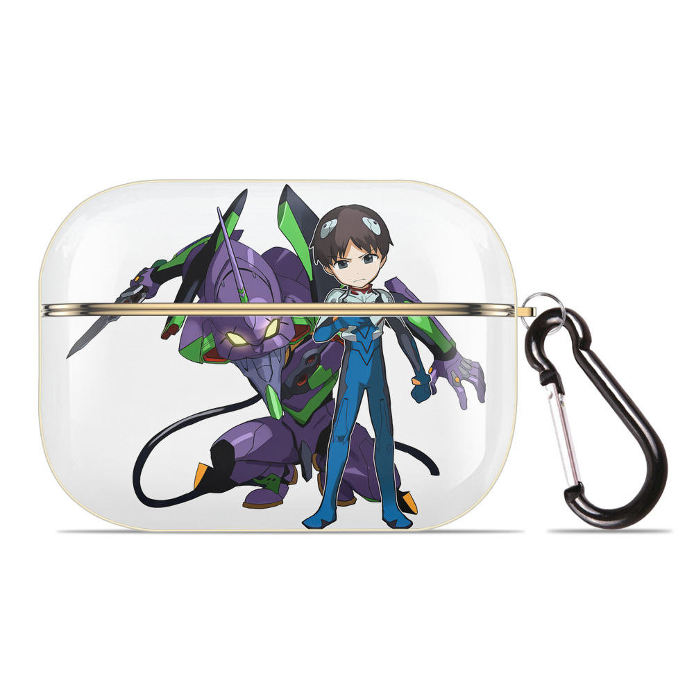（画像用） EVA 新世紀エヴァンゲリオン 【AirPods Pro用】ハードシェル保護ケース｜耐衝撃・防指紋・カラビナ付き商品仕様