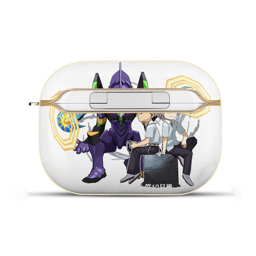（画像用） EVA 新世紀エヴァンゲリオン 【AirPods Pro用】ハードシェル保護ケース｜耐衝撃・防指紋・カラビナ付き商品仕様