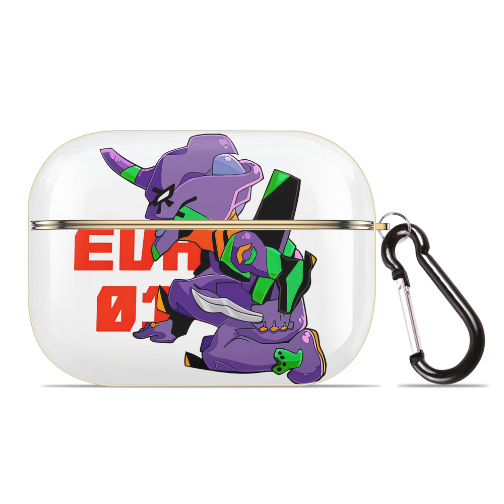 （画像用） EVA 新世紀エヴァンゲリオン 【AirPods Pro用】ハードシェル保護ケース｜耐衝撃・防指紋・カラビナ付き商品仕様