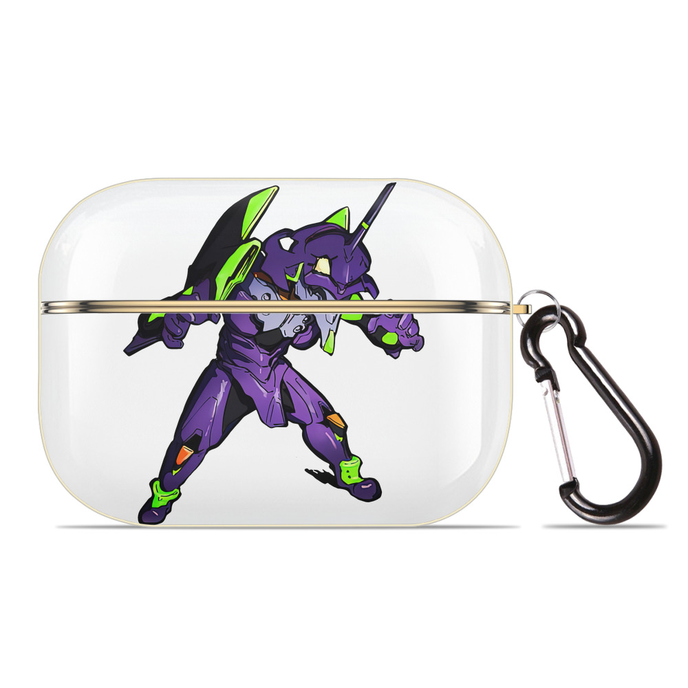 （画像用） EVA 新世紀エヴァンゲリオン 【AirPods Pro用】ハードシェル保護ケース｜耐衝撃・防指紋・カラビナ付き商品仕様