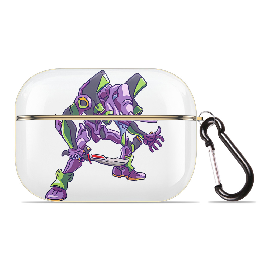 （画像用） EVA 新世紀エヴァンゲリオン 【AirPods Pro用】ハードシェル保護ケース｜耐衝撃・防指紋・カラビナ付き商品仕様