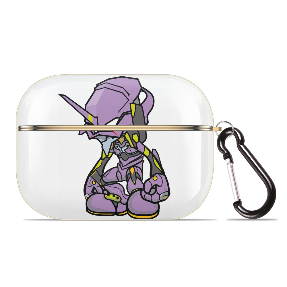 （画像用） EVA 新世紀エヴァンゲリオン 【AirPods Pro用】ハードシェル保護ケース｜耐衝撃・防指紋・カラビナ付き商品仕様