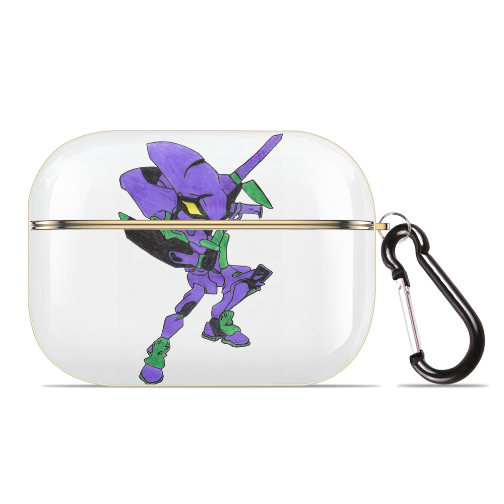 （画像用） EVA 新世紀エヴァンゲリオン 【AirPods Pro用】ハードシェル保護ケース｜耐衝撃・防指紋・カラビナ付き商品仕様