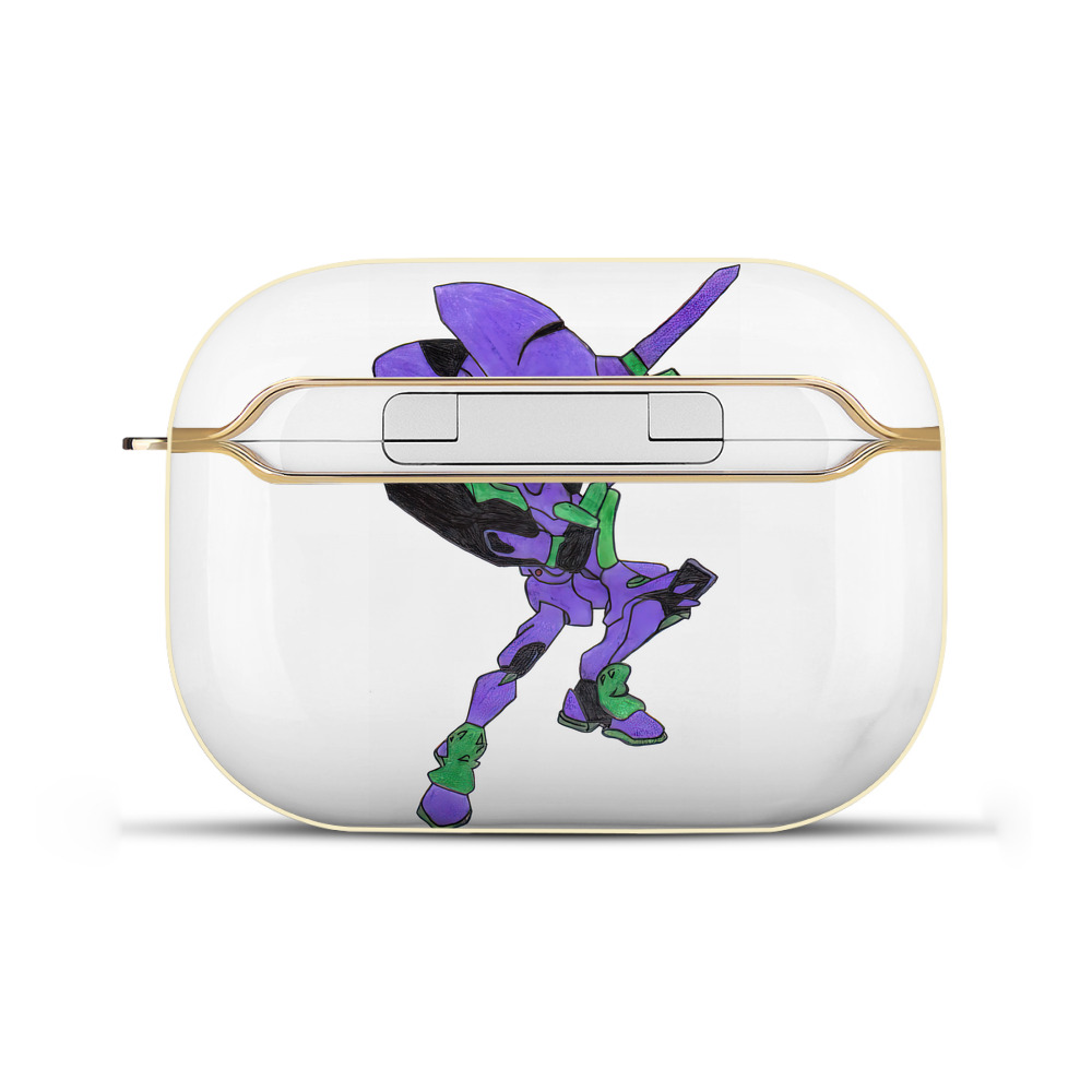 （画像用） EVA 新世紀エヴァンゲリオン 【AirPods Pro用】ハードシェル保護ケース｜耐衝撃・防指紋・カラビナ付き商品仕様
