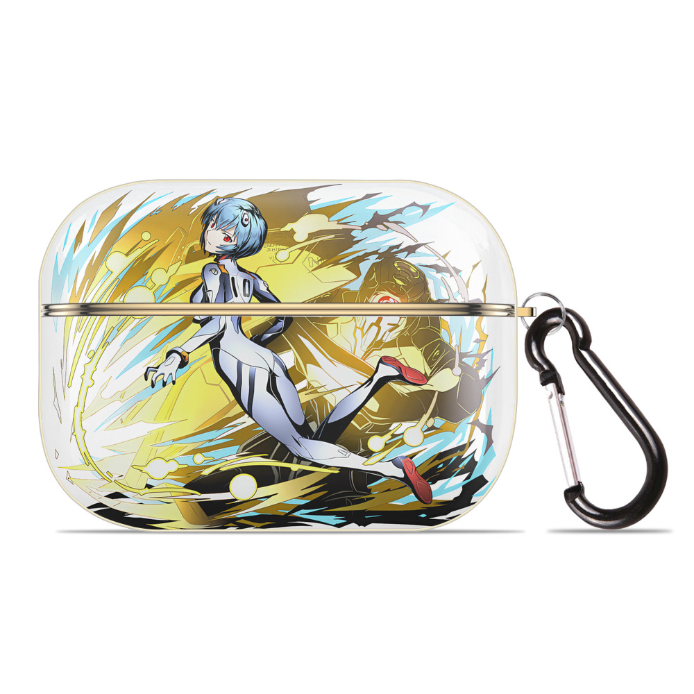 （画像用） EVA 新世紀エヴァンゲリオン 【AirPods Pro用】ハードシェル保護ケース｜耐衝撃・防指紋・カラビナ付き商品仕様
