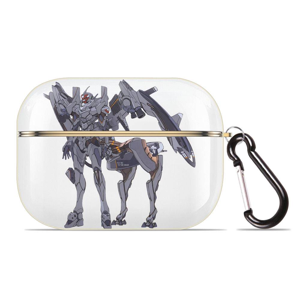 （画像用） EVA 新世紀エヴァンゲリオン 【AirPods Pro用】ハードシェル保護ケース｜耐衝撃・防指紋・カラビナ付き商品仕様