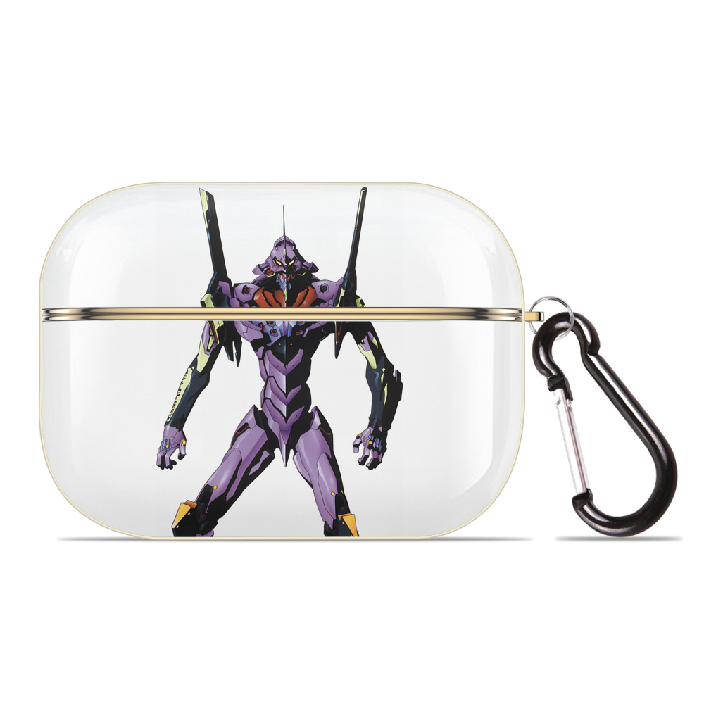 （画像用） EVA 新世紀エヴァンゲリオン 【AirPods Pro用】ハードシェル保護ケース｜耐衝撃・防指紋・カラビナ付き商品仕様