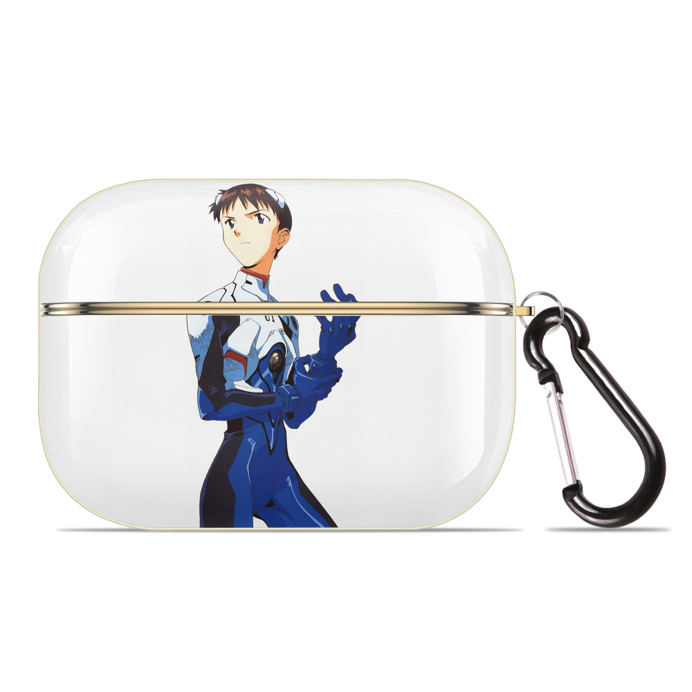 （画像用） EVA 新世紀エヴァンゲリオン 【AirPods Pro用】ハードシェル保護ケース｜耐衝撃・防指紋・カラビナ付き商品仕様