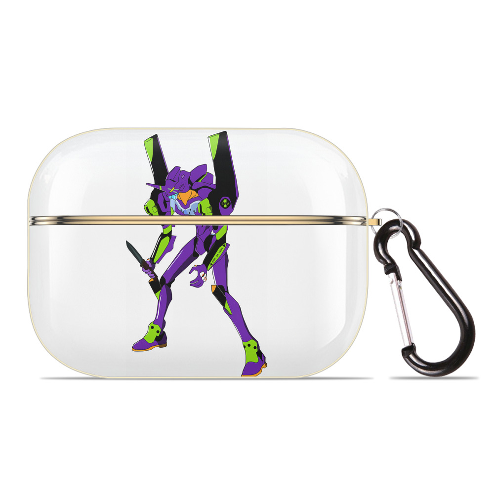 （画像用） EVA 新世紀エヴァンゲリオン 【AirPods Pro用】ハードシェル保護ケース｜耐衝撃・防指紋・カラビナ付き商品仕様