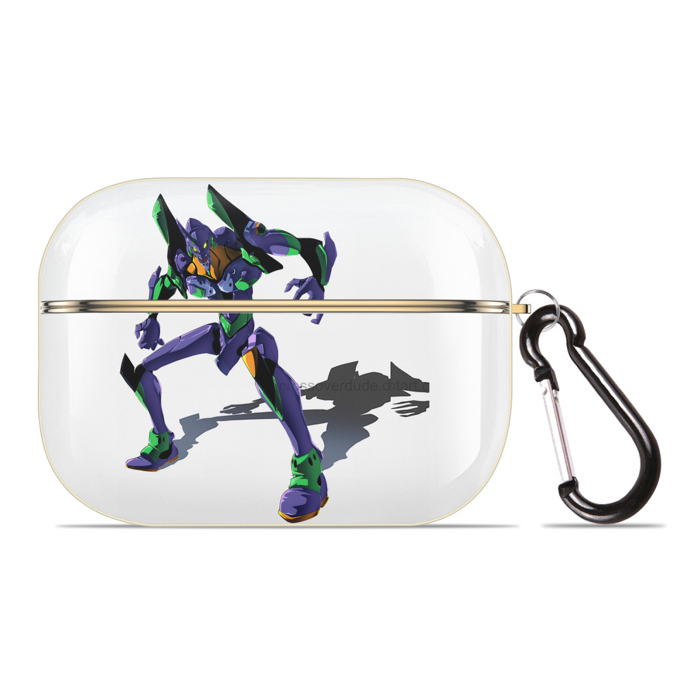 （画像用） EVA 新世紀エヴァンゲリオン 【AirPods Pro用】ハードシェル保護ケース｜耐衝撃・防指紋・カラビナ付き商品仕様