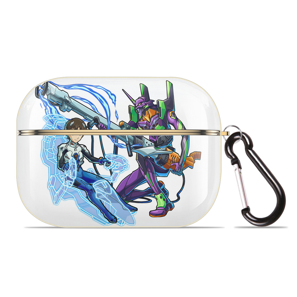 （画像用） EVA 新世紀エヴァンゲリオン 【AirPods Pro用】ハードシェル保護ケース｜耐衝撃・防指紋・カラビナ付き商品仕様