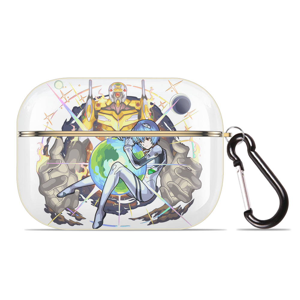 （画像用） EVA 新世紀エヴァンゲリオン 【AirPods Pro用】ハードシェル保護ケース｜耐衝撃・防指紋・カラビナ付き商品仕様