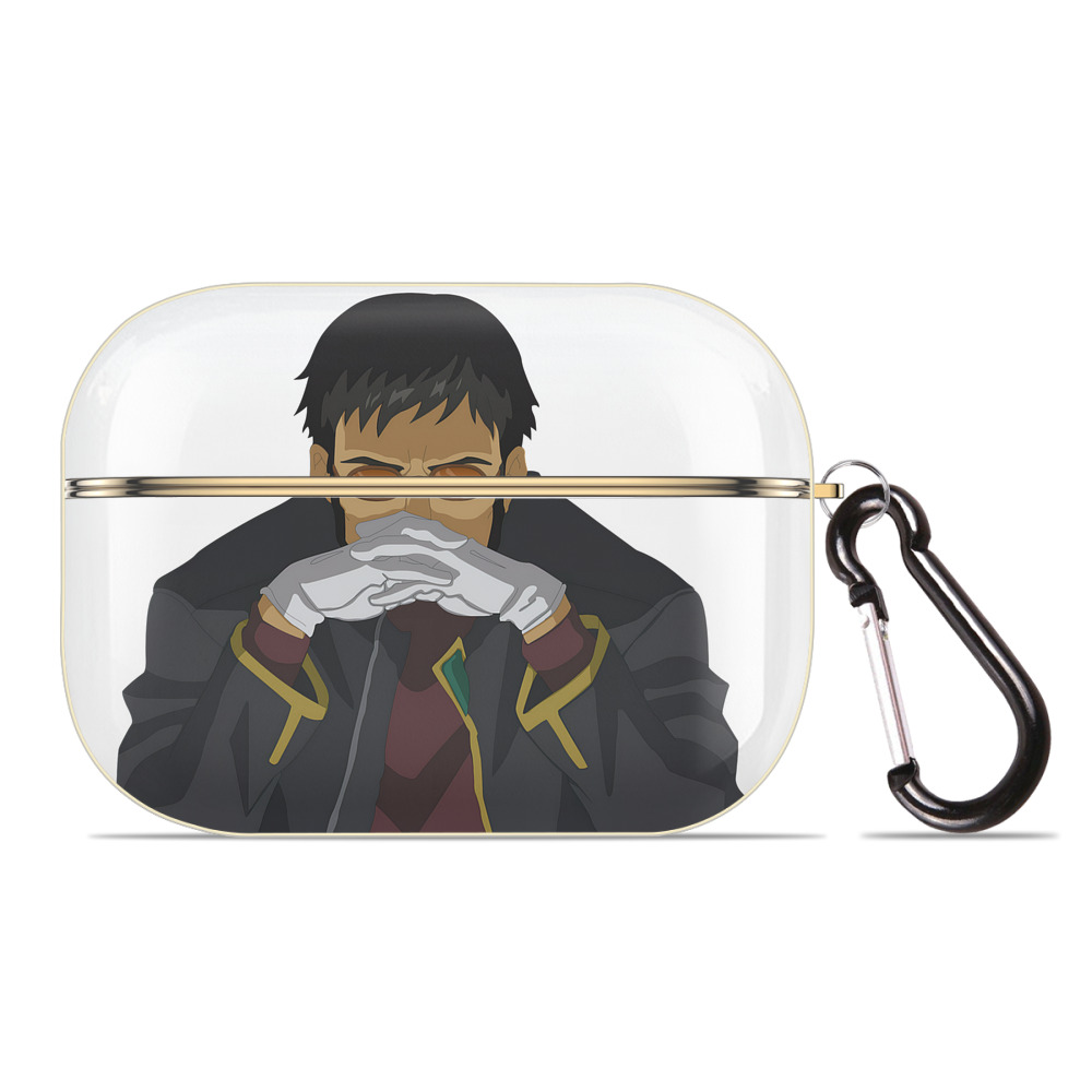 （画像用） EVA 新世紀エヴァンゲリオン 【AirPods Pro用】ハードシェル保護ケース｜耐衝撃・防指紋・カラビナ付き商品仕様