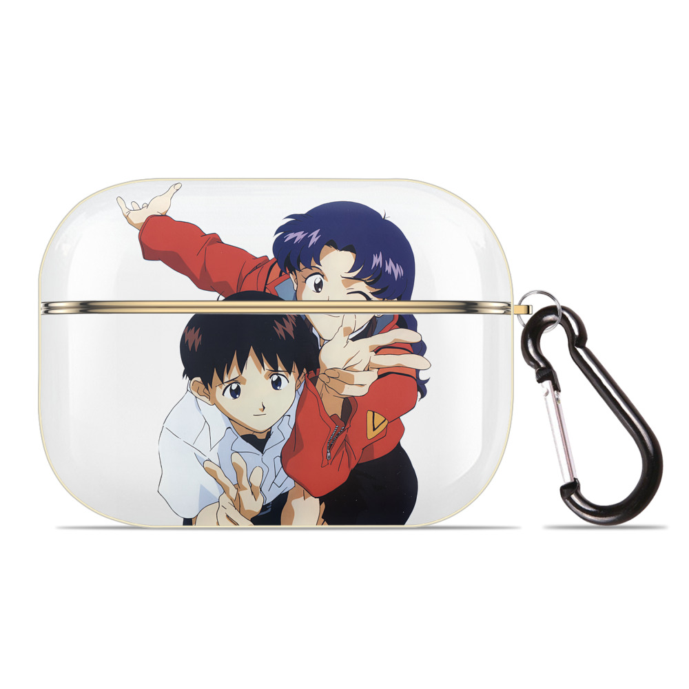 （画像用） EVA 新世紀エヴァンゲリオン 【AirPods Pro用】ハードシェル保護ケース｜耐衝撃・防指紋・カラビナ付き商品仕様
