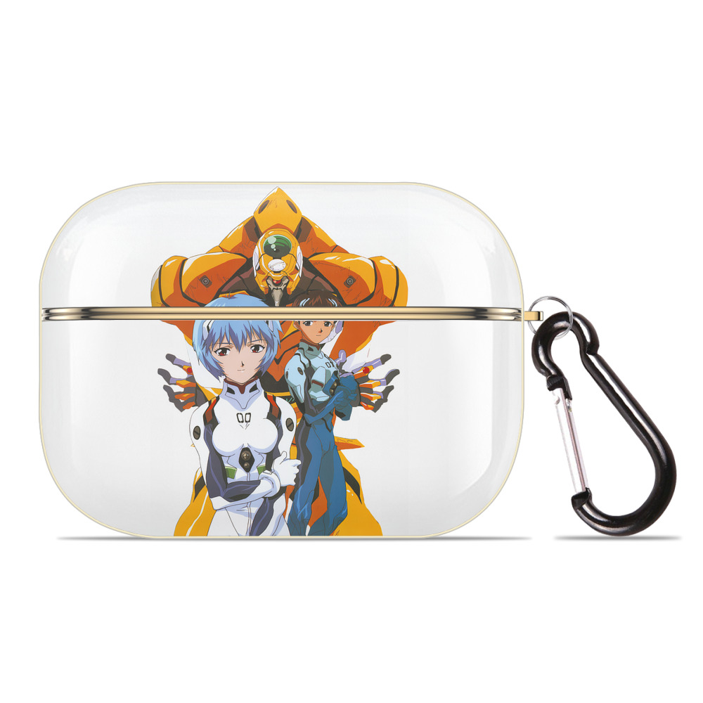 （画像用） EVA 新世紀エヴァンゲリオン 【AirPods Pro用】ハードシェル保護ケース｜耐衝撃・防指紋・カラビナ付き商品仕様