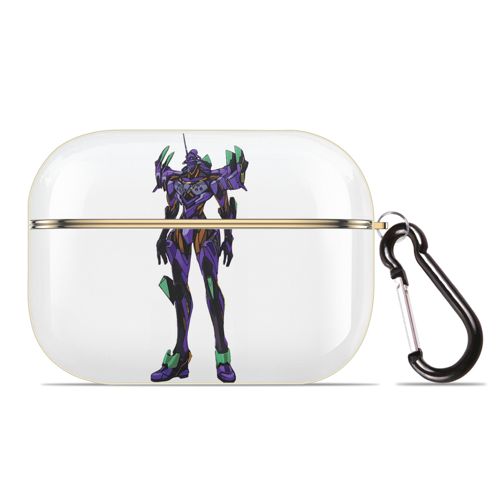 （画像用） EVA 新世紀エヴァンゲリオン 【AirPods Pro用】ハードシェル保護ケース｜耐衝撃・防指紋・カラビナ付き商品仕様