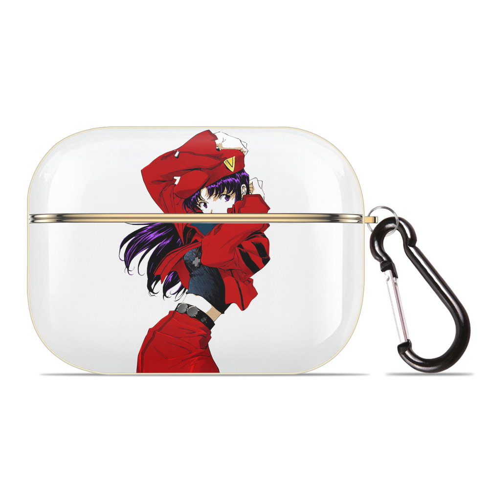 （画像用） EVA 新世紀エヴァンゲリオン 【AirPods Pro用】ハードシェル保護ケース｜耐衝撃・防指紋・カラビナ付き商品仕様