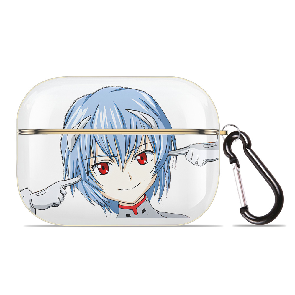 （画像用） EVA 新世紀エヴァンゲリオン 【AirPods Pro用】ハードシェル保護ケース｜耐衝撃・防指紋・カラビナ付き商品仕様