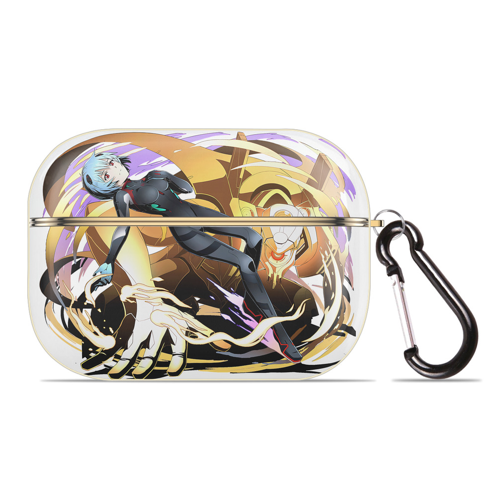 （画像用） EVA 新世紀エヴァンゲリオン 【AirPods Pro用】ハードシェル保護ケース｜耐衝撃・防指紋・カラビナ付き商品仕様