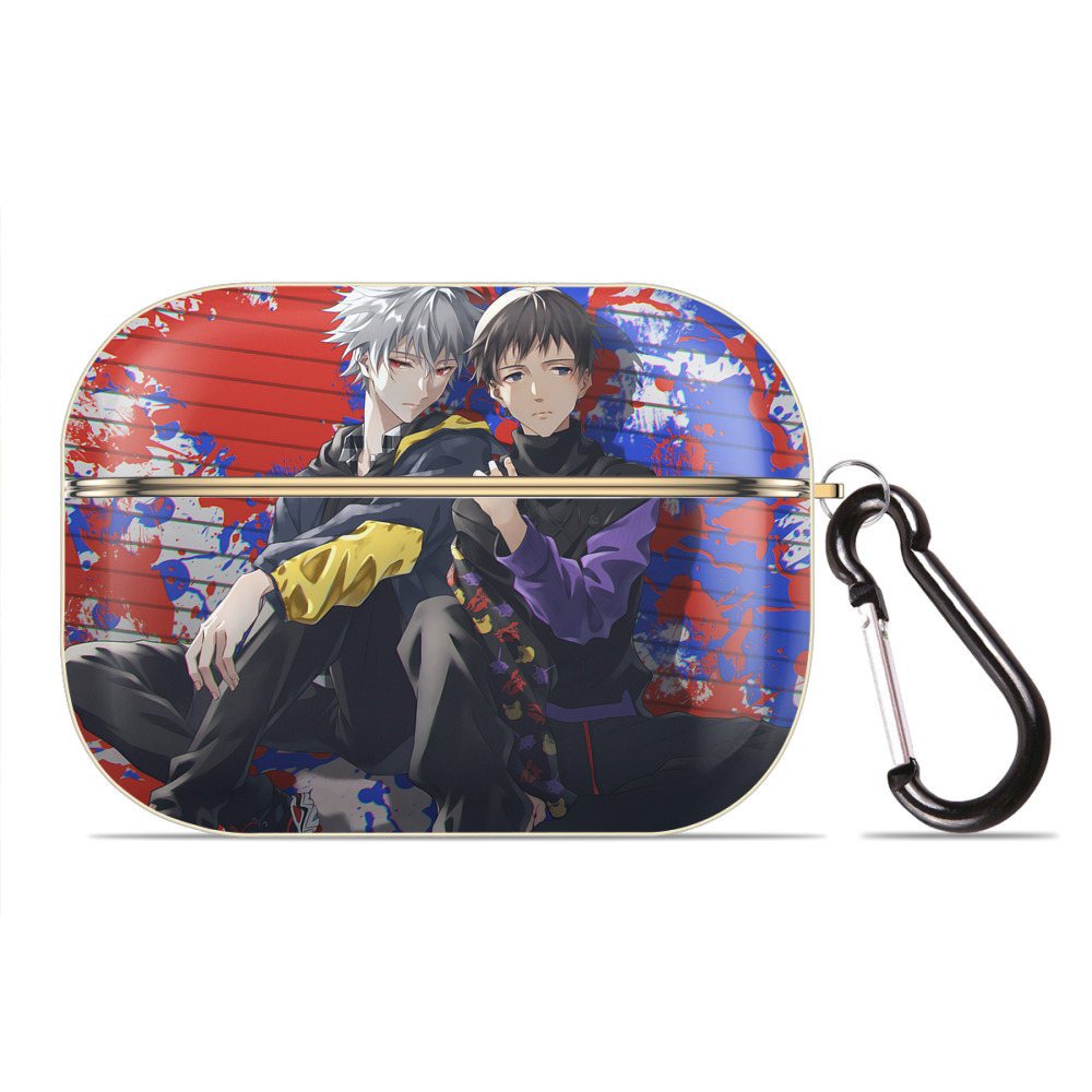（画像用） EVA 新世紀エヴァンゲリオン 【AirPods Pro用】ハードシェル保護ケース｜耐衝撃・防指紋・カラビナ付き商品仕様