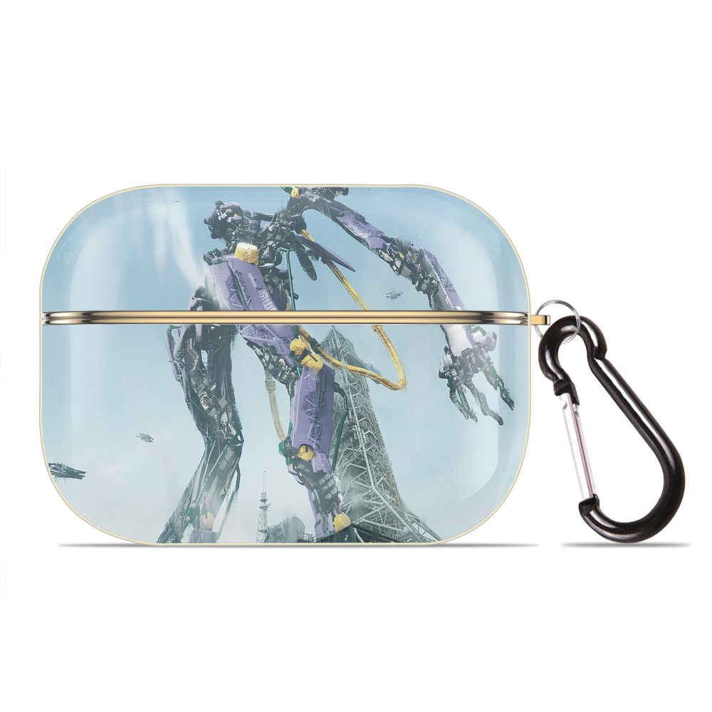 （画像用） EVA 新世紀エヴァンゲリオン 【AirPods Pro用】ハードシェル保護ケース｜耐衝撃・防指紋・カラビナ付き商品仕様
