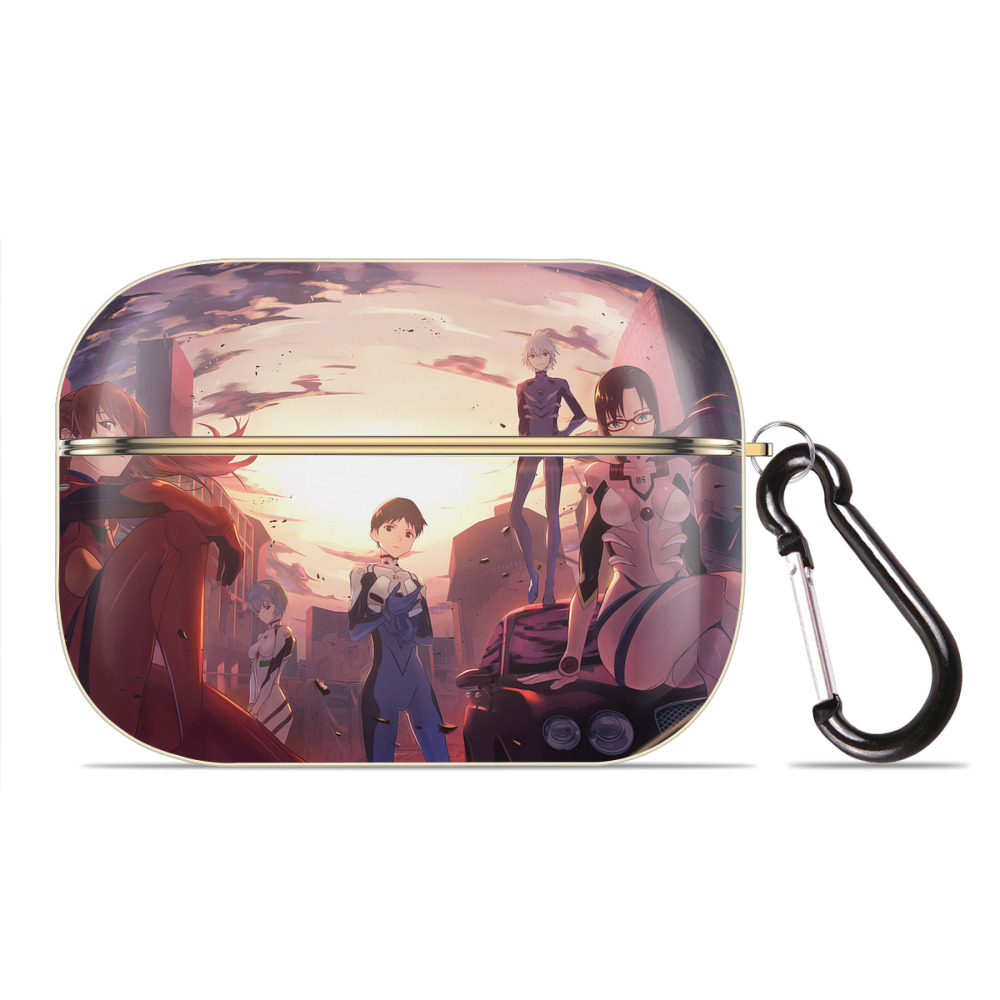 （画像用） EVA 新世紀エヴァンゲリオン 【AirPods Pro用】ハードシェル保護ケース｜耐衝撃・防指紋・カラビナ付き商品仕様