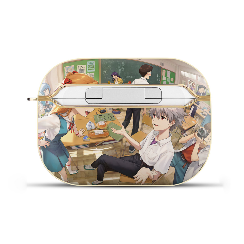 （画像用） EVA 新世紀エヴァンゲリオン 【AirPods Pro用】ハードシェル保護ケース｜耐衝撃・防指紋・カラビナ付き商品仕様