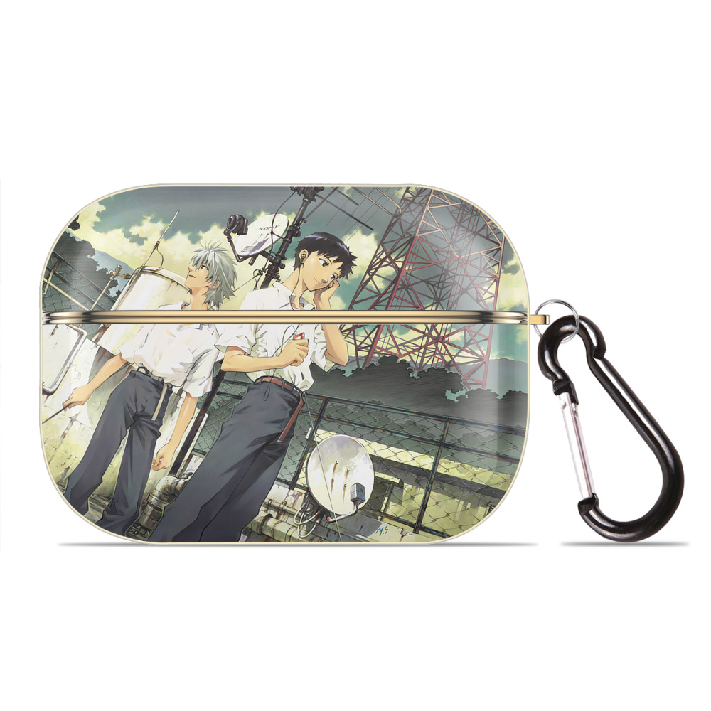 （画像用） EVA 新世紀エヴァンゲリオン 【AirPods Pro用】ハードシェル保護ケース｜耐衝撃・防指紋・カラビナ付き商品仕様