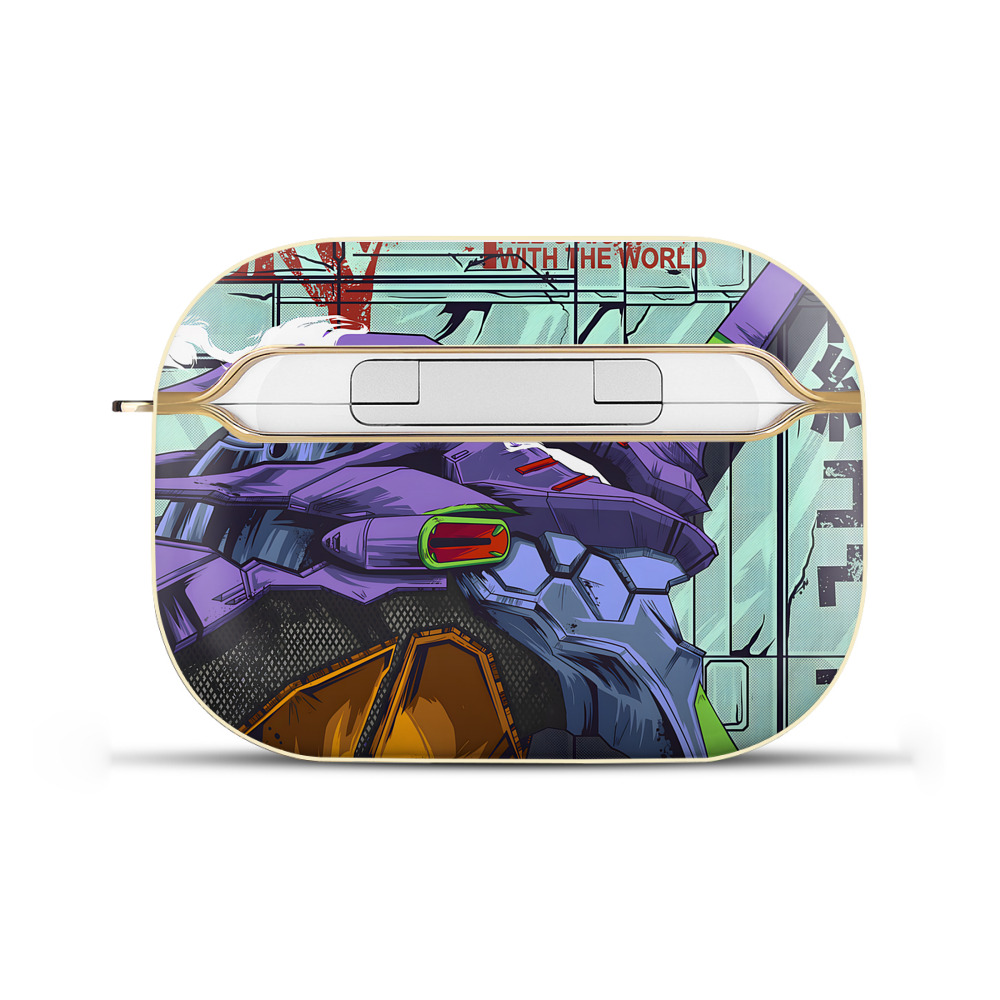 （画像用） EVA 新世紀エヴァンゲリオン 【AirPods Pro用】ハードシェル保護ケース｜耐衝撃・防指紋・カラビナ付き商品仕様