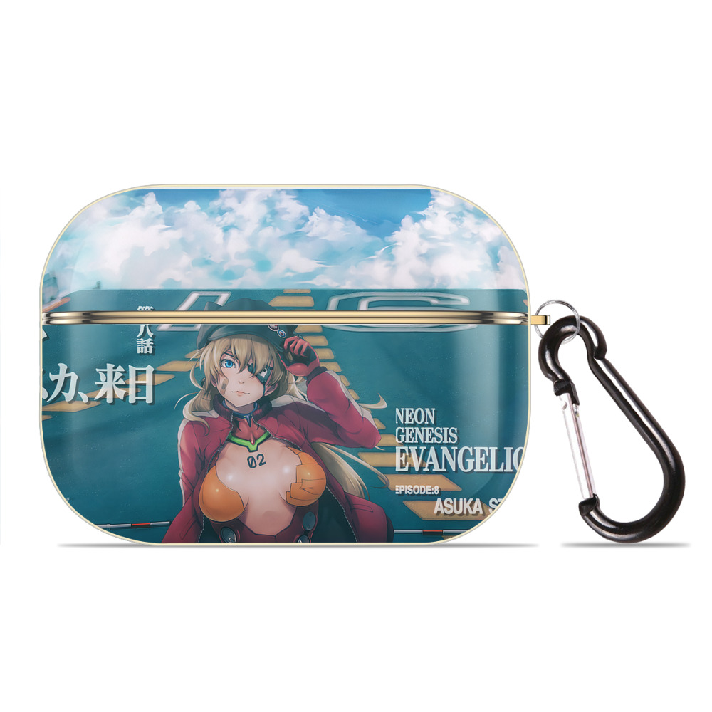 （画像用） EVA 新世紀エヴァンゲリオン 【AirPods Pro用】ハードシェル保護ケース｜耐衝撃・防指紋・カラビナ付き商品仕様