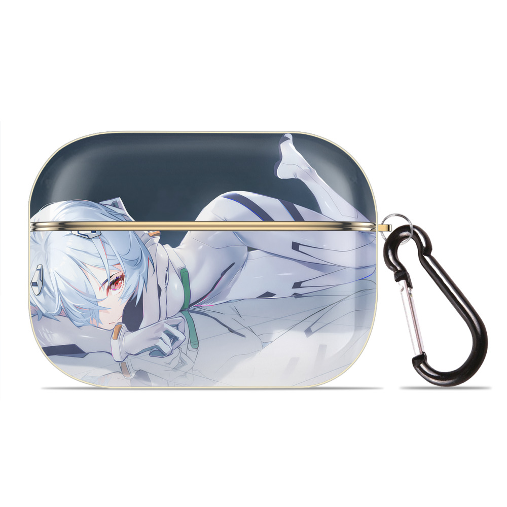 （画像用） EVA 新世紀エヴァンゲリオン 【AirPods Pro用】ハードシェル保護ケース｜耐衝撃・防指紋・カラビナ付き商品仕様
