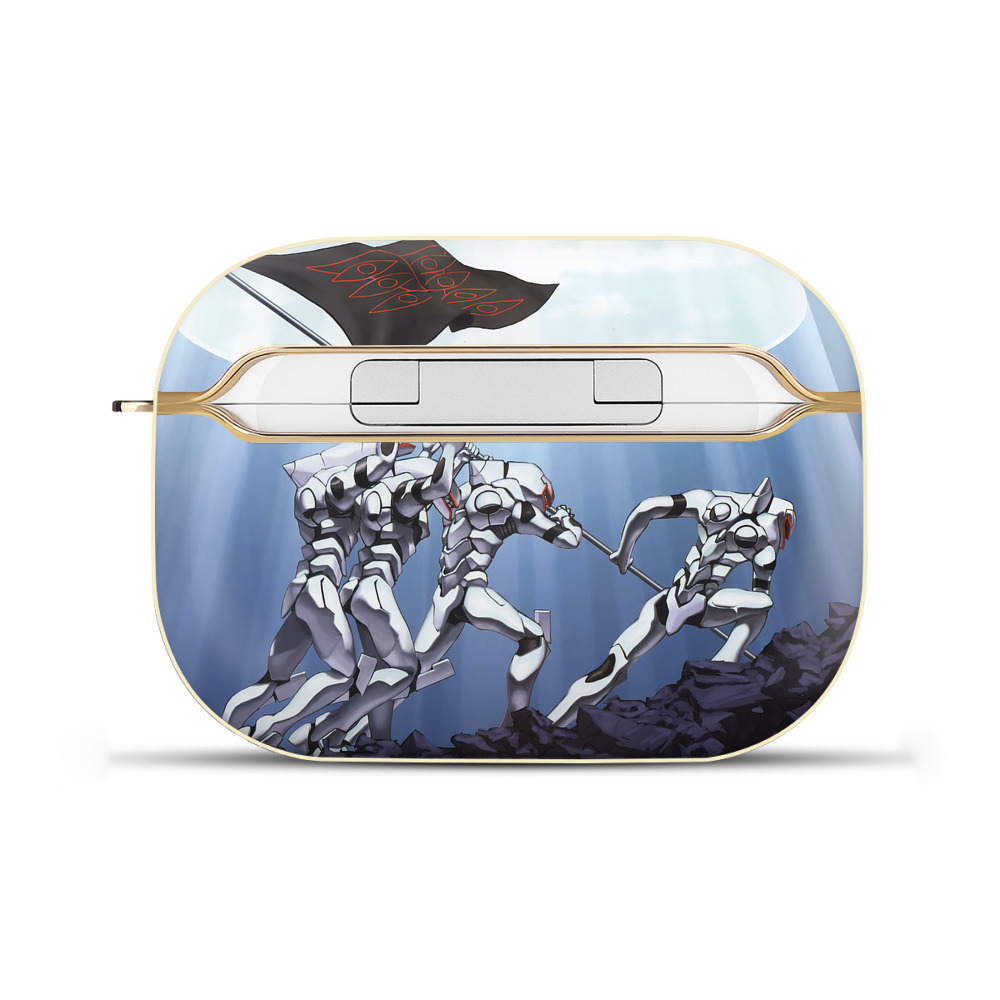 （画像用） EVA 新世紀エヴァンゲリオン 【AirPods Pro用】ハードシェル保護ケース｜耐衝撃・防指紋・カラビナ付き商品仕様
