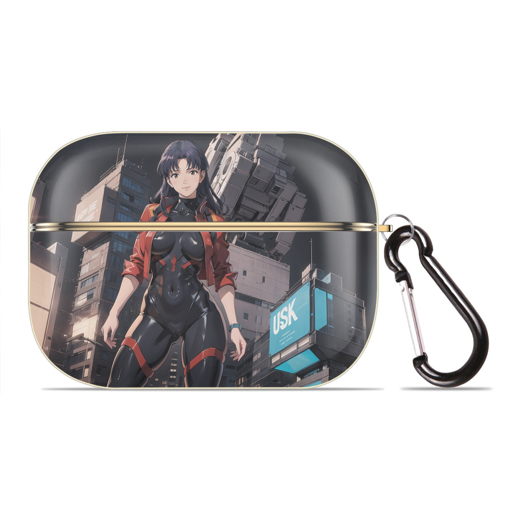 （画像用） EVA 新世紀エヴァンゲリオン 【AirPods Pro用】ハードシェル保護ケース｜耐衝撃・防指紋・カラビナ付き商品仕様