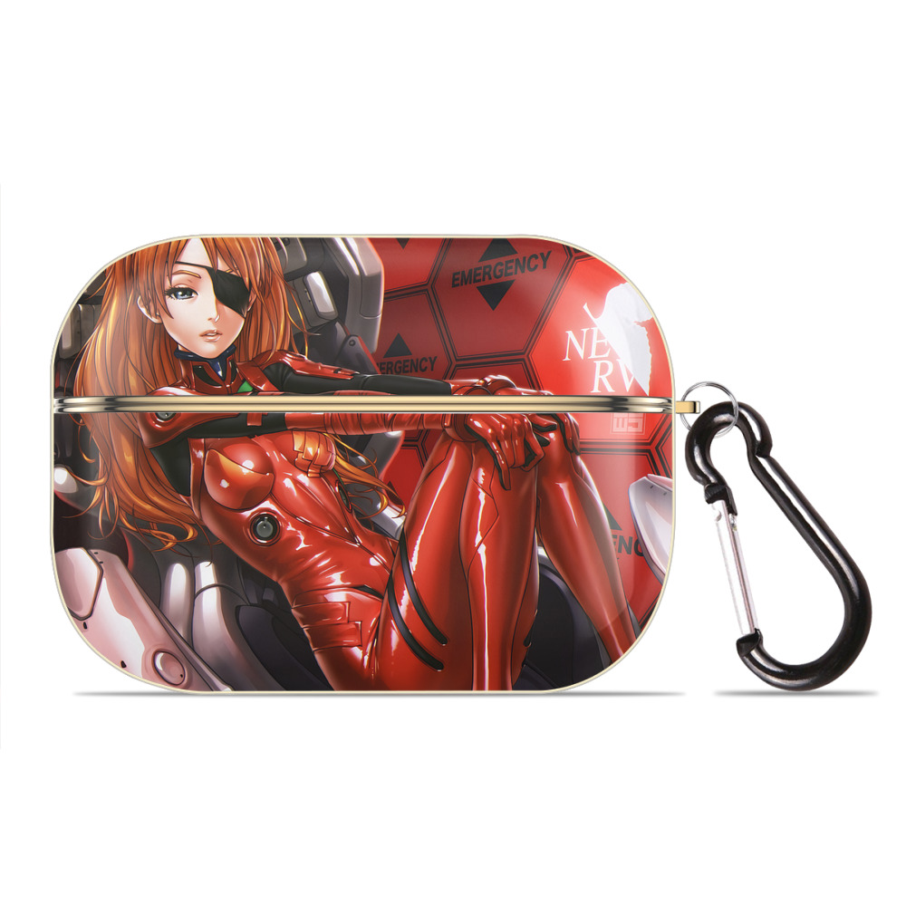 （画像用） EVA 新世紀エヴァンゲリオン 【AirPods Pro用】ハードシェル保護ケース｜耐衝撃・防指紋・カラビナ付き商品仕様