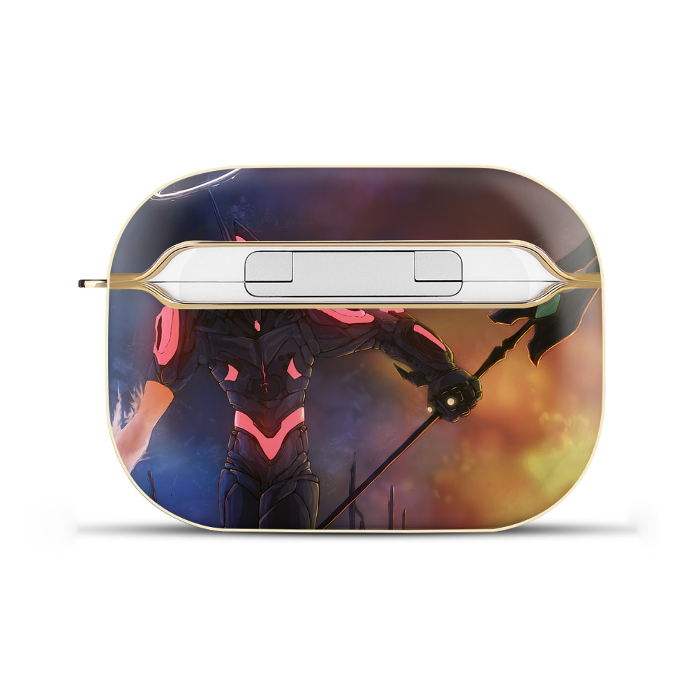 （画像用） EVA 新世紀エヴァンゲリオン 【AirPods Pro用】ハードシェル保護ケース｜耐衝撃・防指紋・カラビナ付き商品仕様