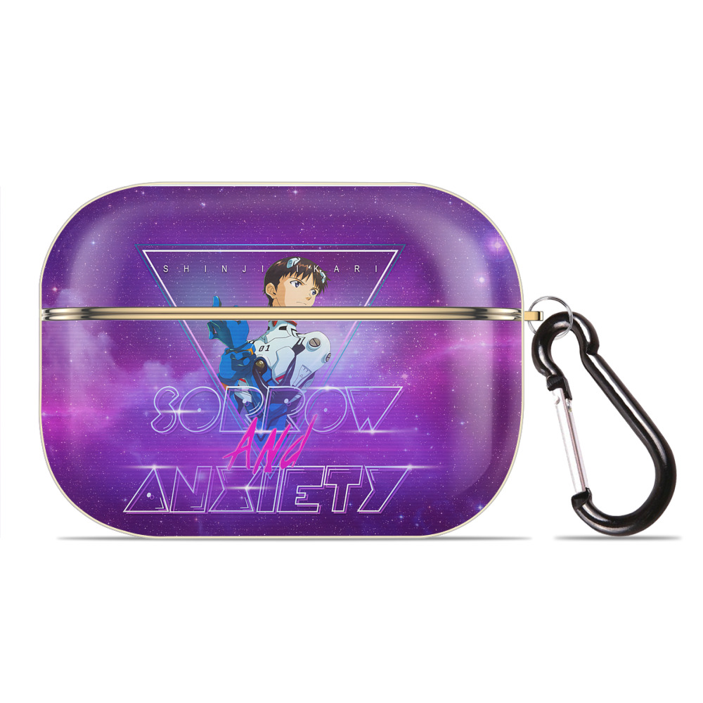 （画像用） EVA 新世紀エヴァンゲリオン 【AirPods Pro用】ハードシェル保護ケース｜耐衝撃・防指紋・カラビナ付き商品仕様