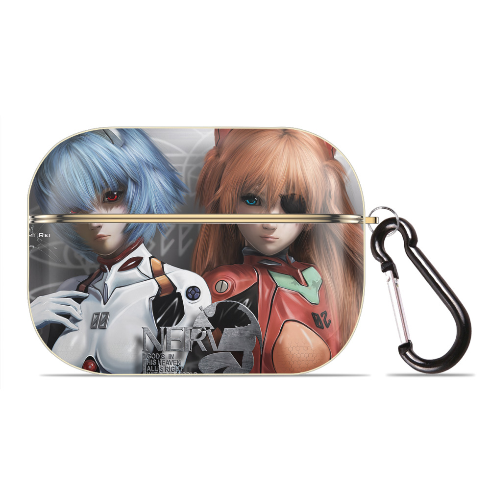 （画像用） EVA 新世紀エヴァンゲリオン 【AirPods Pro用】ハードシェル保護ケース｜耐衝撃・防指紋・カラビナ付き商品仕様