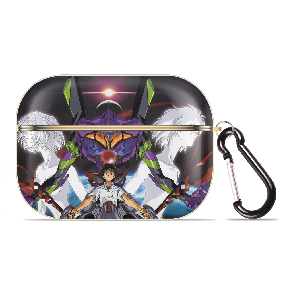 （画像用） EVA 新世紀エヴァンゲリオン 【AirPods Pro用】ハードシェル保護ケース｜耐衝撃・防指紋・カラビナ付き商品仕様