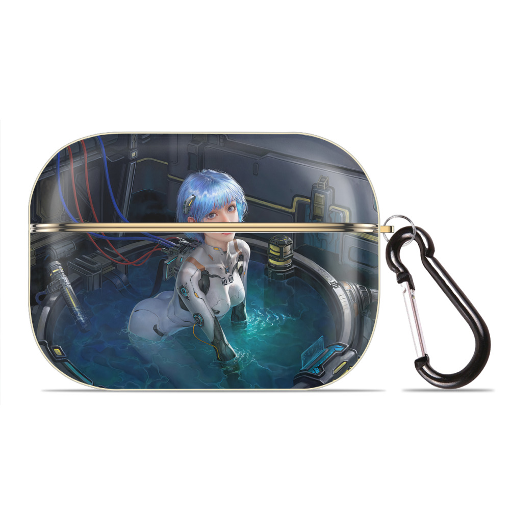 （画像用） EVA 新世紀エヴァンゲリオン 【AirPods Pro用】ハードシェル保護ケース｜耐衝撃・防指紋・カラビナ付き商品仕様