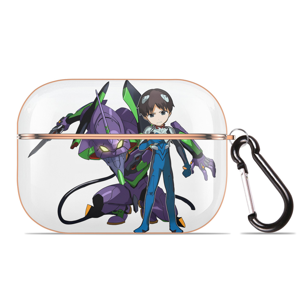 （画像用） EVA 新世紀エヴァンゲリオン 【AirPods Pro用】ハードシェル保護ケース｜耐衝撃・防指紋・カラビナ付き商品仕様