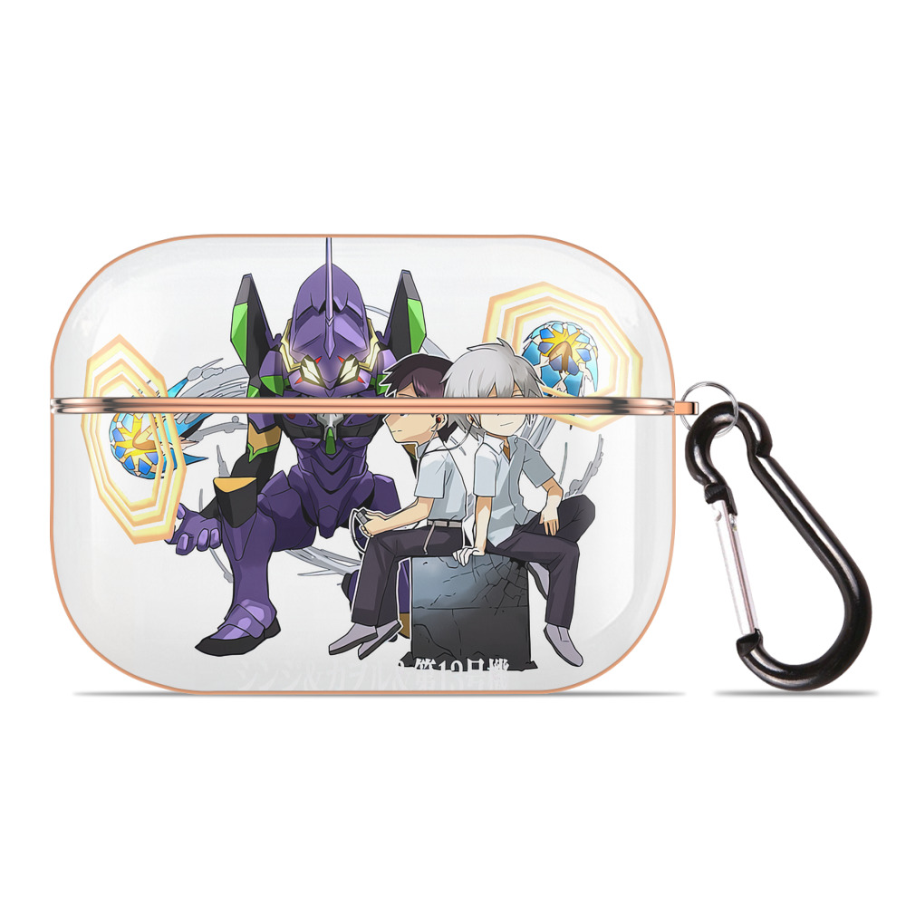 （画像用） EVA 新世紀エヴァンゲリオン 【AirPods Pro用】ハードシェル保護ケース｜耐衝撃・防指紋・カラビナ付き商品仕様