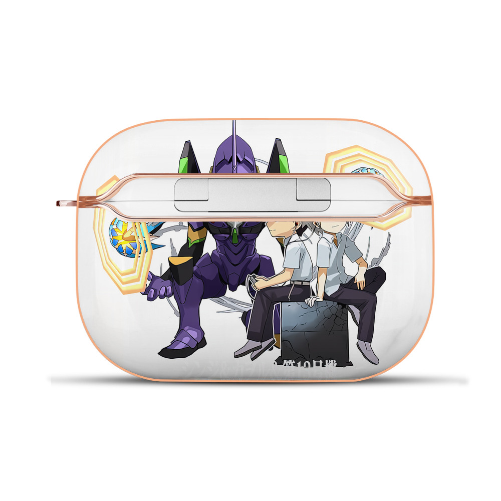 （画像用） EVA 新世紀エヴァンゲリオン 【AirPods Pro用】ハードシェル保護ケース｜耐衝撃・防指紋・カラビナ付き商品仕様