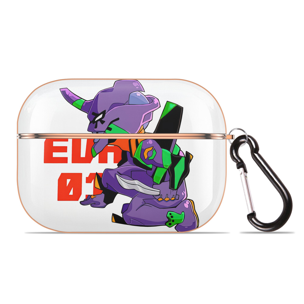 （画像用） EVA 新世紀エヴァンゲリオン 【AirPods Pro用】ハードシェル保護ケース｜耐衝撃・防指紋・カラビナ付き商品仕様